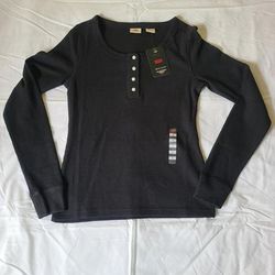 Levi's Tops | Levis Long-Sleeve | Color: Black | Size: S