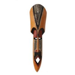 African mask, 'Akan Friend'