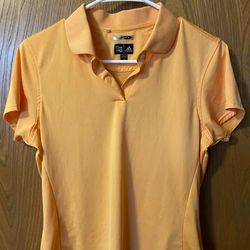 Adidas Tops | Ladies Golf Polo | Color: Orange | Size: M