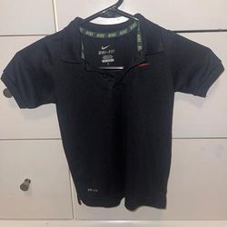 Nike Shirts & Tops | *5/35* Kids Nike Polo | Color: Black | Size: 4b