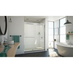 Dreamline DreamLine Alliance Pro ML 56 - 60 inch W x 74 1/2 inch H Semi-Frameless Bypass Shower Door in Chrome SDAM60W740VXX01