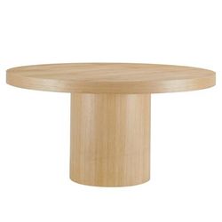 "Gratify 60" Round Dining Table - East End Imports EEI-4911-OAK"