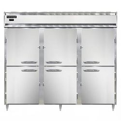 Continental DL3WE-SS-HD Designer Line Full Height Insulated Mobile Heated Cabinet w/ (45) Pan Capacity, 208-230v/1ph, Stainless Steel