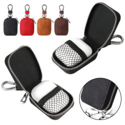 Custodia protettiva in pelle PU 1PC custodia protettiva per auricolari Bluetooth custodia Anti smarrimento accessori per Apple Airpods Pro 3 2 1