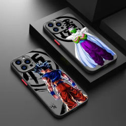 Coque de téléphone translucide conviviale rée Dragons-IkSon-Gokus iPhone 15 Ultra 14 13 12 11 Mini