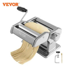 VEVOR Set di macchine per la Pasta manuale affettatrice in acciaio inossidabile Fresh Noodle Rollers