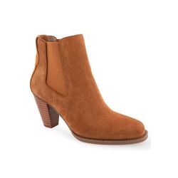 Women's Lido Bootie by Aerosoles in Tan Suede (Size 7 M)