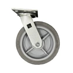 CSL P2000-50-8S 8" Swivel Poly Caster, Gray