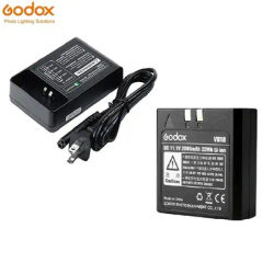 Batteria agli ioni di litio Godox con caricabatterie per V850 V850II V860C/N V860II-C/N/S/O/F