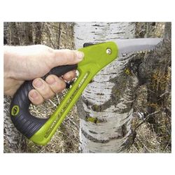 HME Folding Saw with Hand Protector 7" Carbon Steel Blade Polymer Handle SKU - 636084