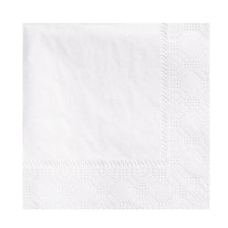 Hoffmaster 180300 1/4 Fold Beverage Napkins - 2 ply, White, Regal Embossed