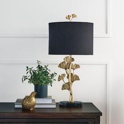 Gingko Leaf Table Lamp - Frontgate