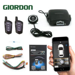 PKE Car Control Alarm Smart Phone System Kit Smart Passive Auto Central Locking Car Door Keyless