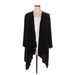 Joie De Vivre Cardigan Sweater: Black - Women's Size 3X