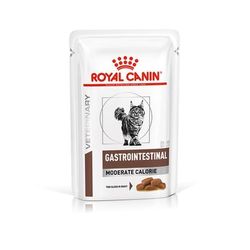 12x85g Moderate Calorie Gastrointestinal Cat Veterinary Royal Canin Wet Cat Food