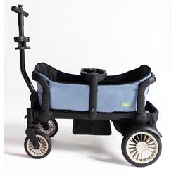 Joey (2 Seater) Stroller Wagon with 2 Canopies - Blue