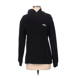 Heads or Tails Pullover Hoodie: Black Tops - Women's Size Small