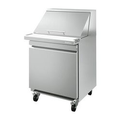 Infrico IRT-UC27P 27 3/4" UC Series Sandwich/Salad Prep Table w/ Refrigerated Base, 115v, Stainless Steel