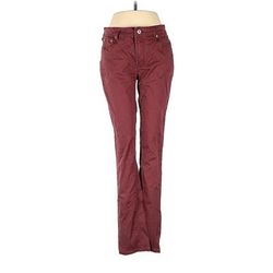 Adriano Goldschmied Jeans - High Rise: Burgundy Bottoms - Women's Size 20