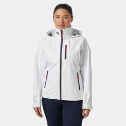 Helly Hansen Women’s Crew Hooded Sailing Jacket 2.0 White L