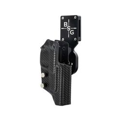 Black Scorpion Outdoor Gear Smith & Wesson M&P9 Competitor Pro Heavy Duty Competition Holster Blue Belt Attachment - Carbon Fiber Holster