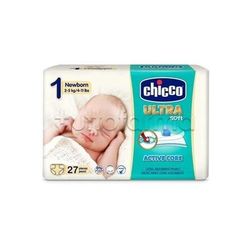 Chicco Pannolino Ultra NewBorn Taglia 1 2-5Kg 27 Pezzi Taglia 6