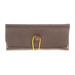 Protected Eyewear,'Handmade Soft Brown Genuine Leather Sun and Eye Glasses Case'