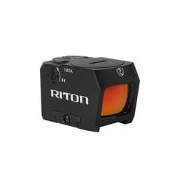Riton Optics 3 Tactix 1x21.8mm Enclosed Emitter Reflex Sight 3 MOA Dot Reticle Black NSN 3TEED23