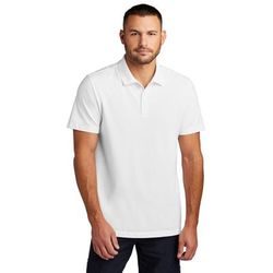 Mercer+Mettle MM1004 Stretch Pique Polo Shirt in White size 3XL | Cotton Blend