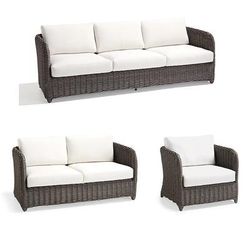 Briar Lane Seating Replacement Cushions - Sofa, Aruba - Frontgate