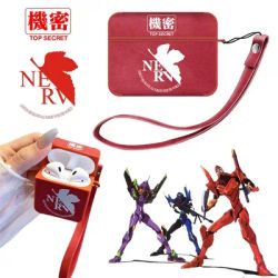 EVANGELION-Étui en silicone pour Apple AirPods 1, 2, 3, Airpod Pro, clé oligNERV, JOWireless Earphone, Bluetooth Médiateur set Case