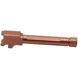 True Precision Match Grade Drop-In Threaded Barrel CZ P10C 9mm 1-10 Twist 1/2x28 416R Stainless Steel Copper Sub-Compact TP-P10CB-XTC
