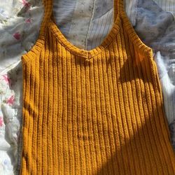 American Eagle Outfitters Tops | American Eagle Tank Top | Color: Orange | Size: S