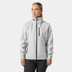 Helly Hansen Women’s Crew Hooded Sailing Jacket 2.0 Grey XL