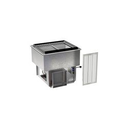 Delfield N8131-FAP 31" Drop-In Refrigerator w/ 2 Pan Capacity, 115v, Stainless Steel