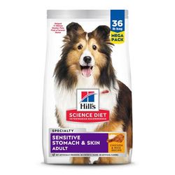 Science Diet Adult Sensitive Stomach & Skin Chicken Recipe Dry Dog Food, 36 lbs.