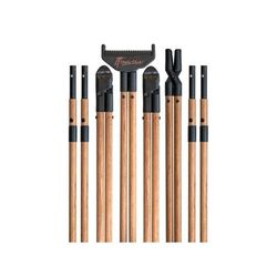 4 Stable Sticks Ultimate Wood Shooting Sticks Light Brown ULTWOOD