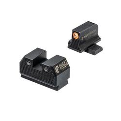 Night Fision Optics Ready Stealth Night Sight Set for Sig P365/P320/EPS w/ Orange Front Ring Black One Size SIG-180-289-287-OGZG