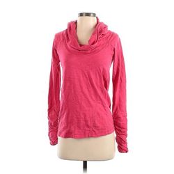 XCVI Pullover Hoodie: Pink Tops - Women's Size X-Small