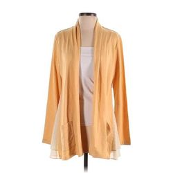 LOGO Lounge Cardigan Sweater: Gold - Women's Size X-Small