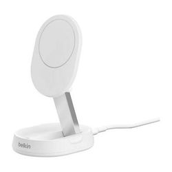 Belkin BoostCharge Pro Convertible Magnetic Wireless Charging Stand with Qi2 (Whit WIA008TTWH