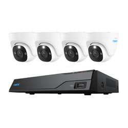 Reolink NVS8-12MD4 8-Channel 12MP NVR with 2TB HDD & Four 12MP Dome Cameras NVS8-12MD4