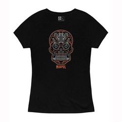 Magpul Sugar Skull T-Shirts - Women's Sugar Skull Blend T-Shirt Sm Blk