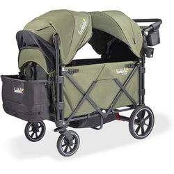 Larktale Caravan V3 (2 Seater) Stroller Wagon - Chelsea Green
