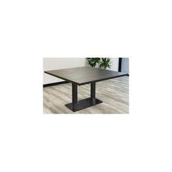 4' x 4' Modular Conference Table Add-On w/ Steel Double Post Bases