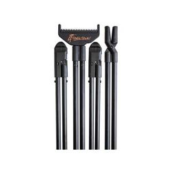 4 Stable Sticks Bush Light Shooting Stick Black BUSHLIGHT