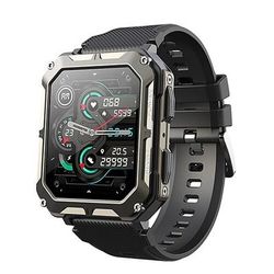 c20 pro smartwatch chiamata bluetooth rilevamento pressione sanguigna ip68 impermeabile uomo nuoto sport subacqueo smartwatch