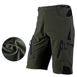 Nuckily Per uomo Tinta unica Tasche Pantaloncini MTB Pantaloncini da bici Bicicletta Pantaloncini Pantaloni Vestibilità comoda Mountain Bike MTB Ciclismo su strada Gli sport Asciugatura Rapida