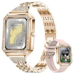 lige bw0546 smartwatch 1,69 pollici smartwatch fitness orologio da corsa bluetooth ecg ppg contapassi promemoria chiamata compatibile con android ios donna impermeabile messaggio promemoria