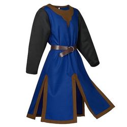 Punk Gotico Medievale Rinascimento Blusa / Camicia Tunica Guerriero Cavaliere Vichingo Crociato Tinta unita Costume Per uomo Mascherata Feste Adulti Blusa